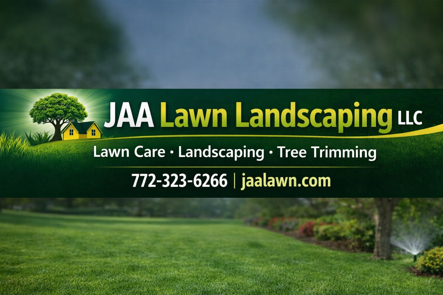 Store front JAA Lawn Landscaping LLC